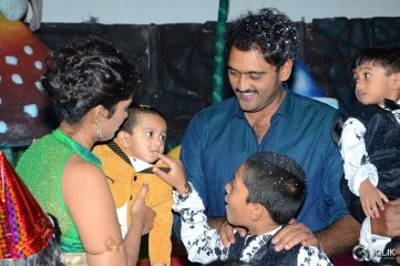 Ajay Son Dheeran 1st Birthday Celebrations 2014